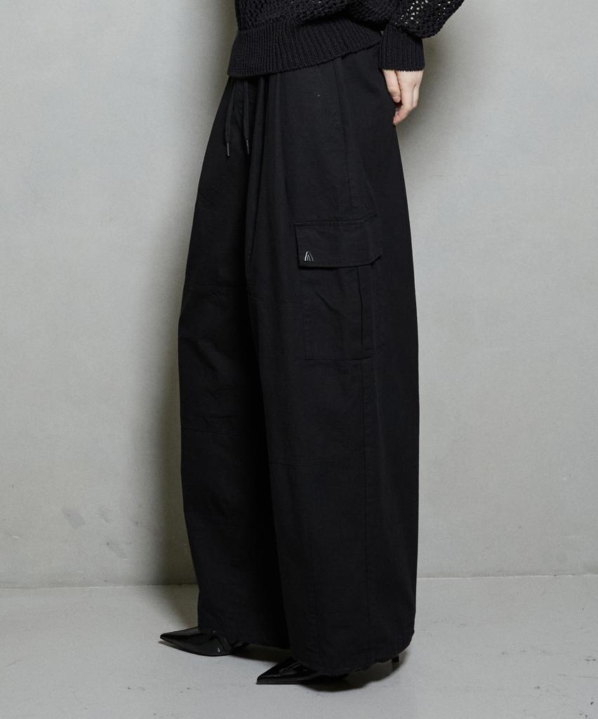 BUCKAROO Women'S Cotton Ripstop Cargo Elastic Pants Black