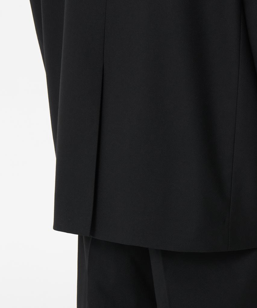 Musinsa Standard Whipcord Relaxed Blazer [Black]