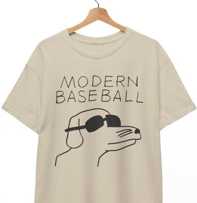 T-shirt Baseball Band Moderne CHAUD, Chemise pour Chien, Chemises de Baseball pour Jour de Match, T-shirt Unisexe Sh Unisexe