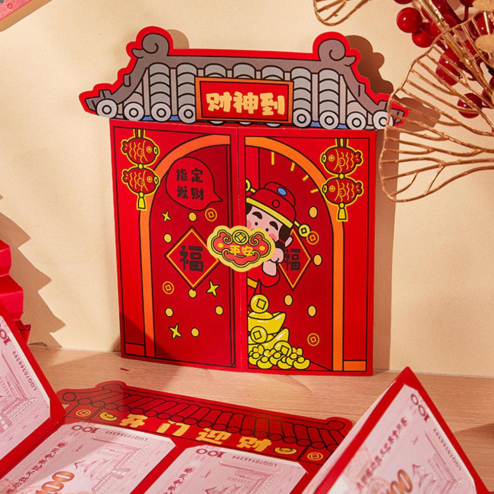 2026 Horse Year National Trend Red Envelope Hongbao Lucky Money Bag Chinese New Year Spring Festival Blessing Greeting Gift