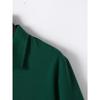 Men's Summer Polo Shirt Casual Zip Short Sleeve Polos Shirts Fashion Solid Color Loop Zipper Lapel Top