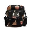 New Versatile Messenger Bag Cartoon Pattern Shoulder Bag Mobile Phone Bag Mini Cute Student Small Square Bag