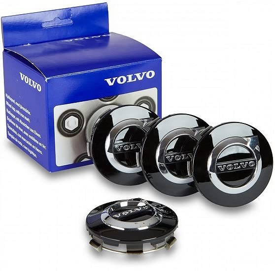 

VOLVO Оригинальный колпак ступицы Черный чёрный