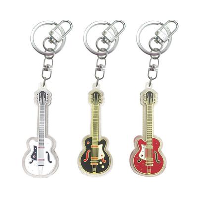 Electric Guitar Acrylic Keychain