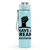1PC I Have A Dream Fist Art 750ml Color Plastic Sports Water Bottle Leakproof Flip Straw Lid Suitable for Sports Office Home Use