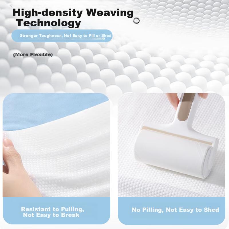 Lehuolvxing Disposable Hair Drying Cap Shower Cap Head Wrap for Women, Extra Large And Thick, Individually Packaged, Portable Travel Essential