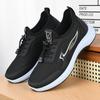 Stepping shoes men's 2024 spring new men's casual single shoes soft sole breathable middle-aged and elderly dad shoes