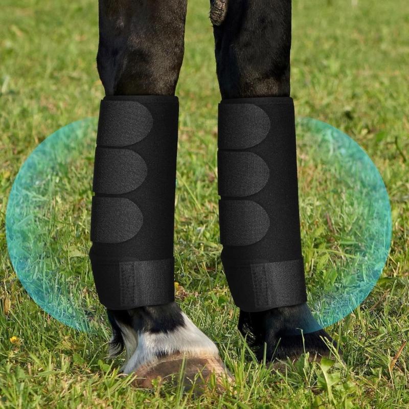 Horse Leg Support Boot Brushing Horse Boot Horse Foreleg Hindleg Wraps Horse Protective Gear and Training Equipment
