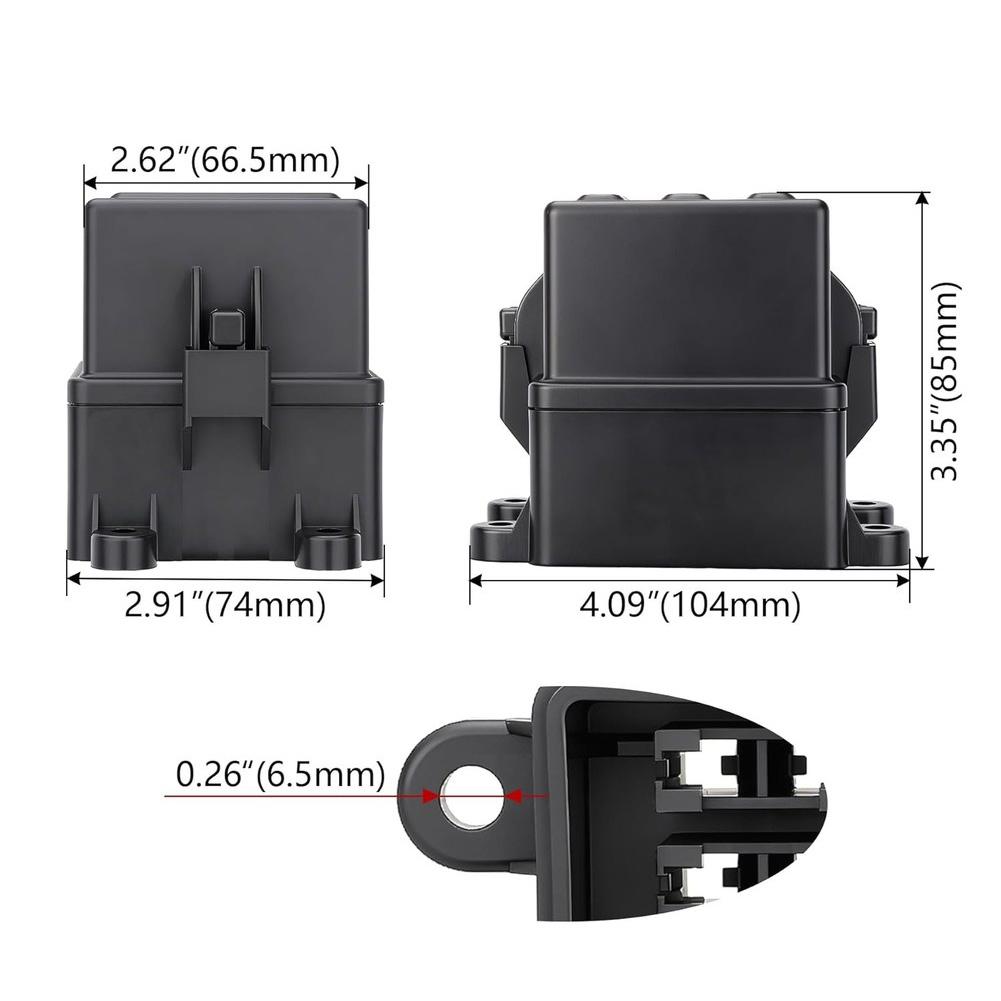 12V Fuse Relay Box Automotive Fuse Box Waterproof Relay