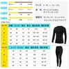Muxuryee Compression Sports Underwear Top and Training Large Women's Set, Bottoms, Leggings, Warm, Sweat-Wicking, Quick-Drying, 2019+2020, Black,