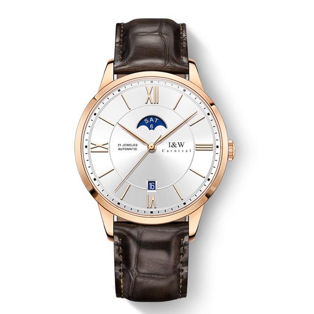 Montre Homme CARNIVAL Mechanical Business Watch for Man Brand Luxury Automatic Wrist Watch Men 30M Waterproof Reloj Hombre