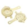 Cocktail Strainer Wintersweet Type Stainless Steel Bar Strainer Bartender Ice Filter Bartender Accessories Gold