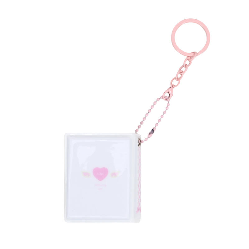 Ins Korean Version Bow Photo Album Student Id Card Storage Book Cute Star Chasing Small Card Display Mini Pendant Book