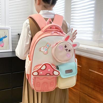 New High-value Fresh and Sweet Cute Rabbit Mini Backpack Kindergarten Grade Lightweight Backpack