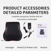 Dual-Use Electric Neck, Shoulder, and Back Massager Pillow for Home and Car