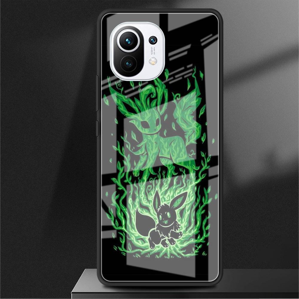 Glashülle für Xiaomi Poco X3 NFC 11 Lite 11T F3 M3 für Redmi Note 11 10 9 8 Pro 10S 9S 9A 9C Handyhülle Pokemon Pikachu Cool