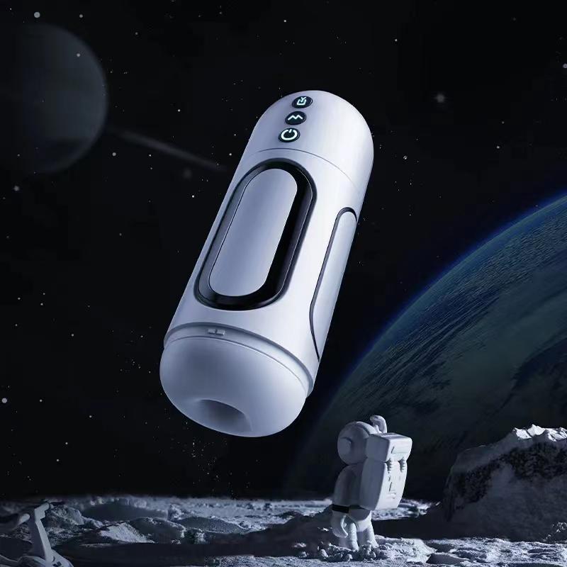 Automatic Male Masturbator Telescopic Vibrating Sounding Deep Throat Sucking Blowjob Masturbation Vagina Aircraft Cup Adult