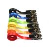 2m Stretch belts Strap for fastening 800Kg Wear Resistant Trailer Loads Heavy Duty Ratchet Strap Cargo Tie Down Durable No Hook