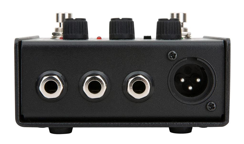 Bass effect pedal SAC PED SBP 1 V2 preamp/EQ/DI