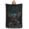 Ozzy Osbourne Decke Flanell Vintage Warm Überwurfdecke für Bettwäsche Wohnzimmer Frühling Herbst,