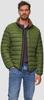 Winter Jacket s.Oliver Lightweight Quilted Jacket Made of a Material Mix with Contrasting Details (2150262) Green