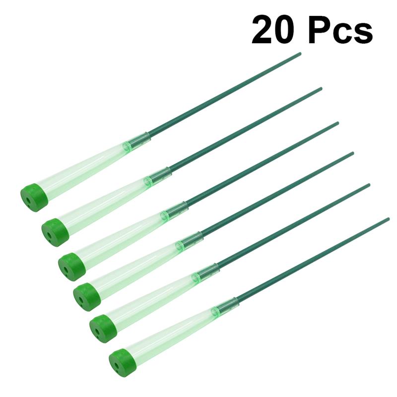 20 Pcs Clear Leak Preservation Tubes Water Storage Containers For Arranging Supplies Floral Water Tubes Flower Shop