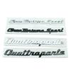 ABS Car Rear Trunk Letters Logo Emblem Badge Sticker For Gransport Granlusso Quattroporte GTS SQ4 Q4 Granturismo Sport