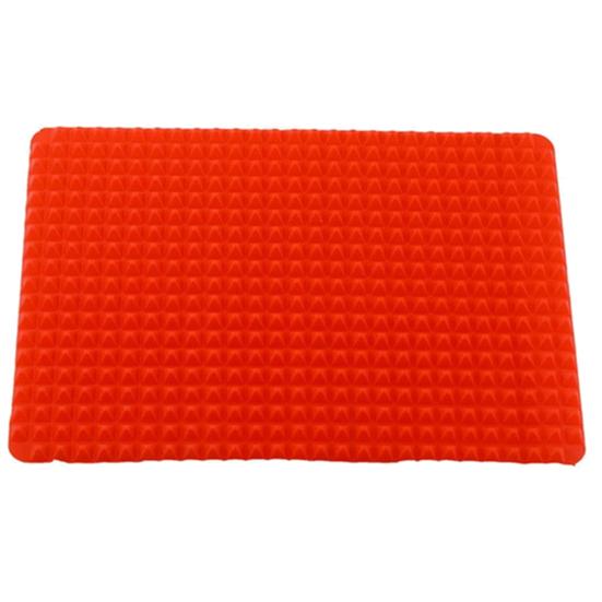 

Противни для выпечки, антипригарный термостойкий силиконовый уменьшающий здоровый большой коврик для жарки, кухонные аксессуары красный