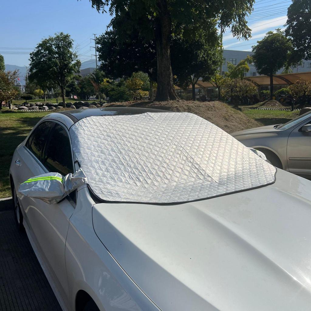 Car Snow Shield: Windproof Anti-Freeze Frost Cover for Winter