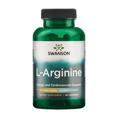 L-Arginine 850 Mg, 90 Capsules