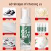 White Shoe Cleaner: Stain & Yellowing Removal Foam Brush, 0.01 Free Shipping