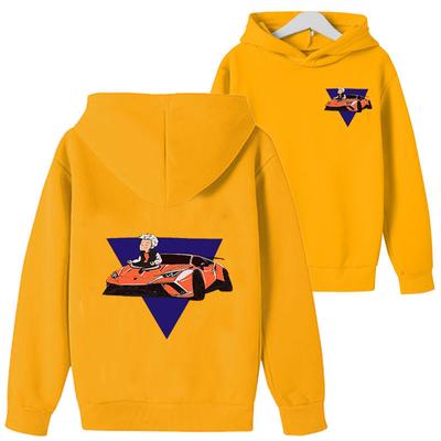 F4 Car Print  Hoodies Children Pullovers Fashion Boys Girls Long Sleeve Sweatshirt Hot Sale Kids Casual Streetwear Clothes