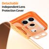 Magnetic 360°Rotation Stand TPU Case For iPhone 17  Air 16 15 14 13 Pro Max  With Ring Holder Frosted Transparent PC Matte Cover