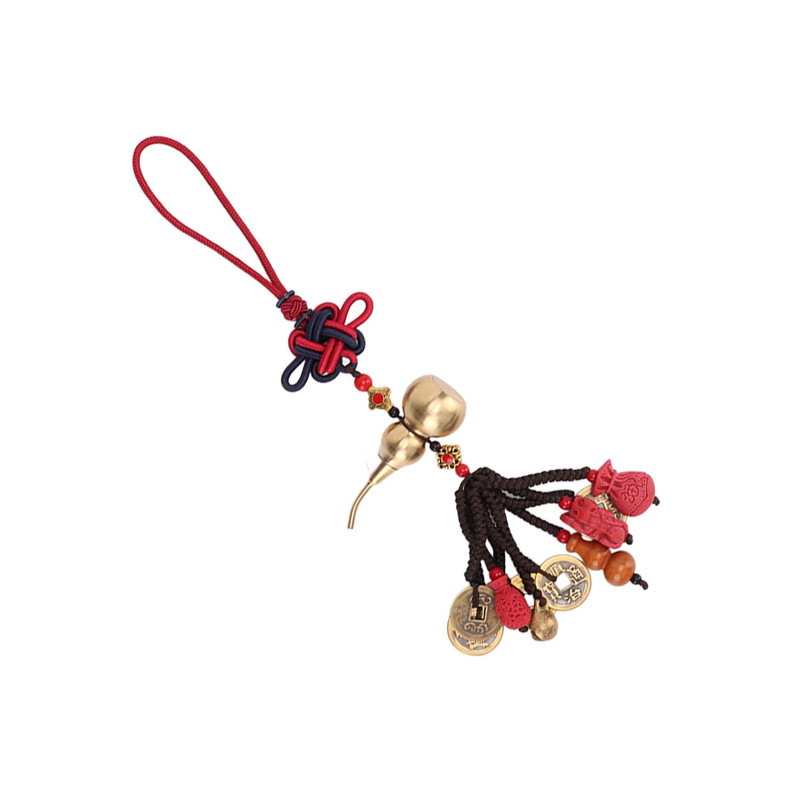 Gourd Car Pendant Buddhism Amulet Safe Auspicious Hanging Decoration Accessories