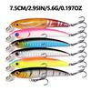 43Lure bait set with mixed Minnow and Popper hard baits, specially designed for fishing snakehead and bass