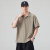 Mens Polo Shirts Short Sleeve Stretchy Casual Lightweight Summer Vacation Party Golf Shirts