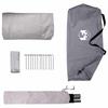 Trekking Tent Gray and Orange 2 Person