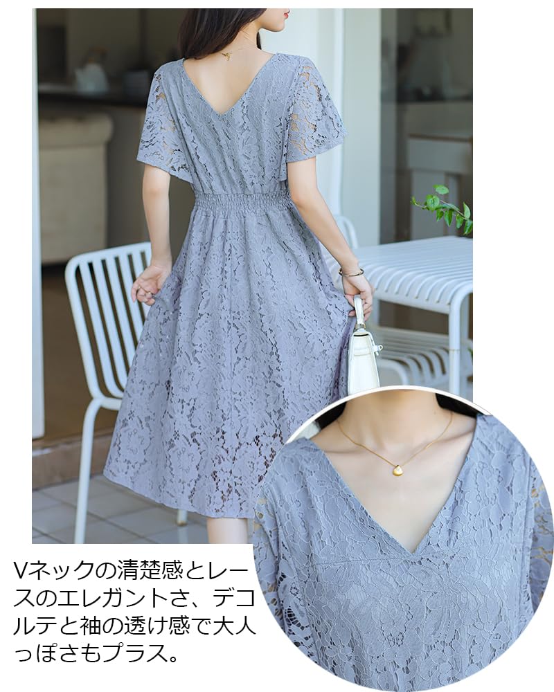 Collecala Summer Long Perfect for and Special Perfect for Size L Women's Dress, Work, Ceremonies, Occasions, Lined, Moms,