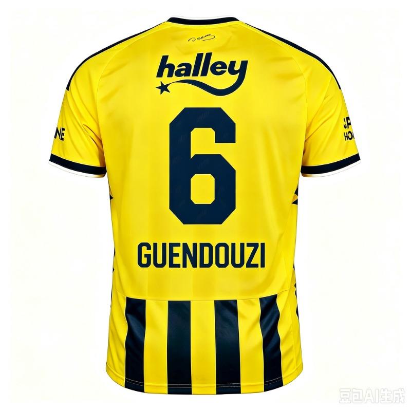 2026/27 Sezonu Fenerbahçe Oyuncu 3D Baskılı Unisex Futbol Forması, File Nefes Alabilen Tişört, Yaz Spor Hızlı Kuruyan Forma