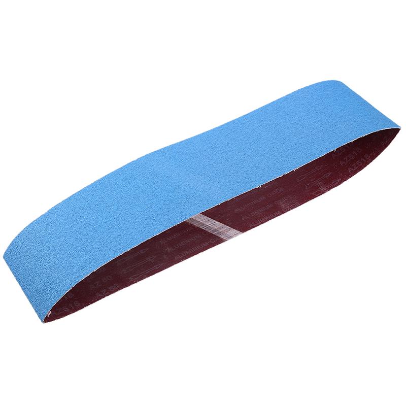 3//5pcs 4/" x 36/" Sanding Belts Strong Metal Grinding 80-1000 Grit Power Blue