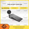 Household Rubber Threshold Ramp for Curbs and Slopes: Car and Road Edge Climbing Pad