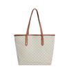 Large Capacity Bag Women's Commuter Personalized Tote Bag 2025 New Retro Printing Trend Shoulder Bag Texture Women's Bag