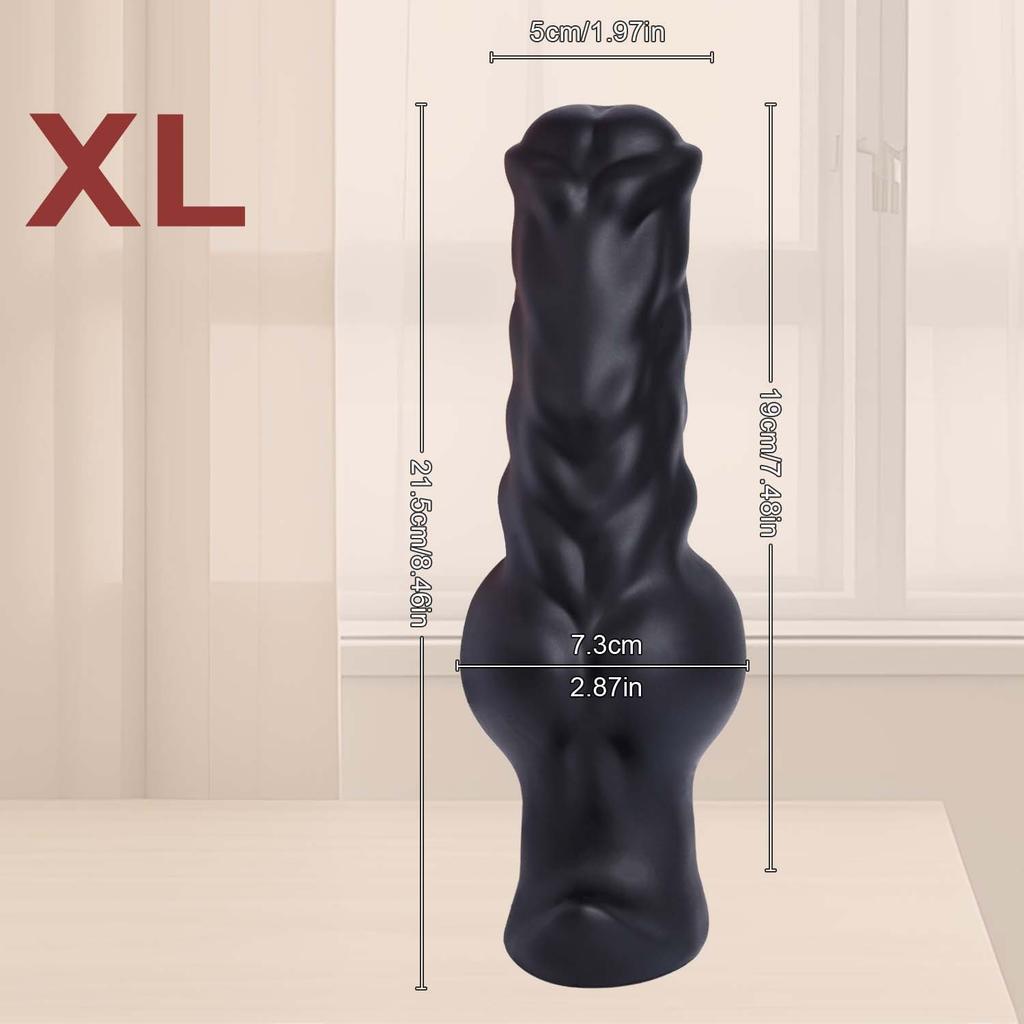 Liquid Silicone Irregular Anal Plug Adult Sex Toy Oversized Irregular Anal Expansion Penis Female Anal Masturbator