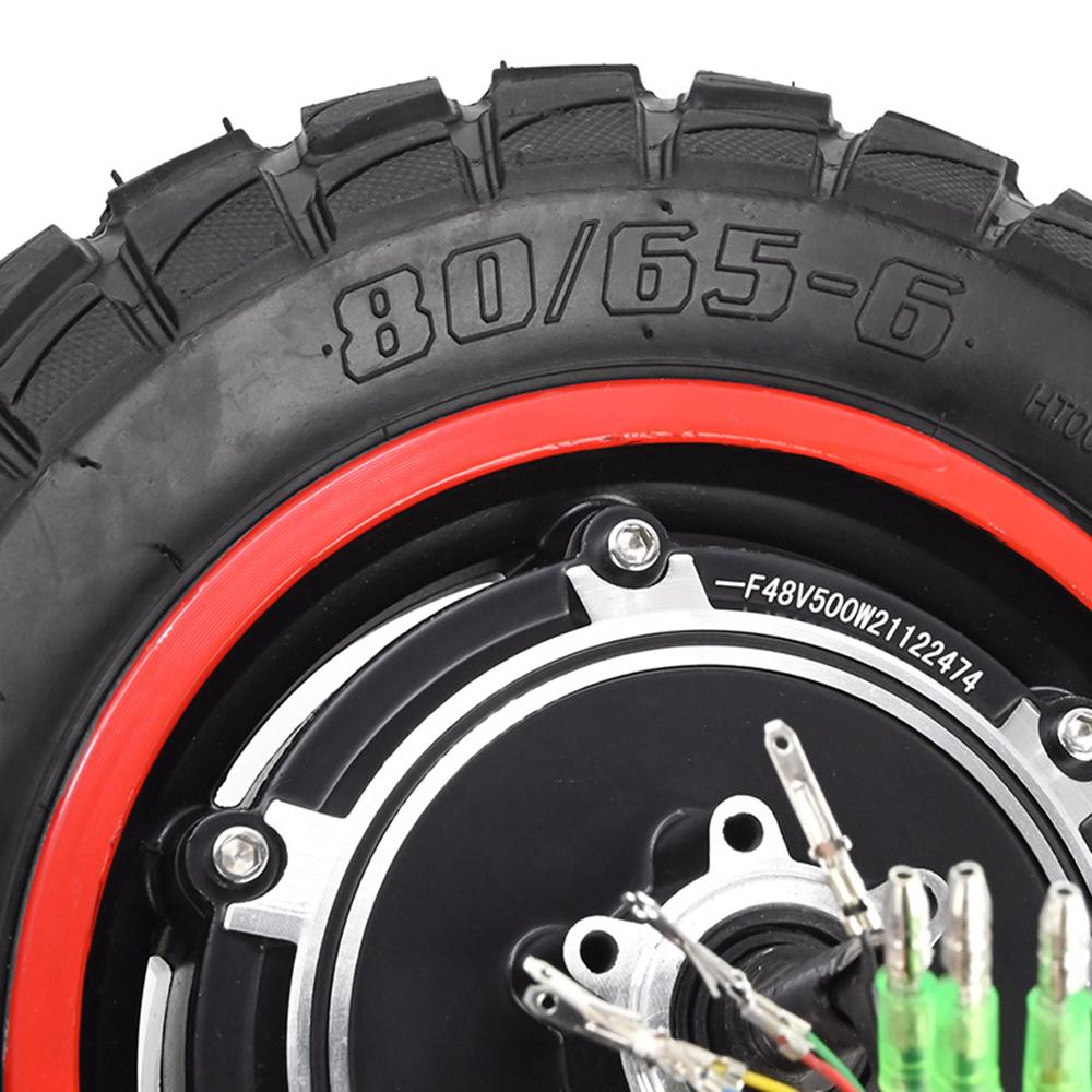 Замена двигателя 48 В 500 Вт для электрического скутера Kugoo M4/M4PRO, 10-дюймовая надувная шина, заднее колесо