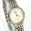 [USED] Battery SEIKO EXCELINE Watch Round Silver Gold