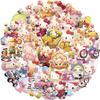 50 Pezzi Hello Kitty Gatto Anime Cartone Animato Graffiti Adesivi Telefono Chitarra Laptop Notebook Valigia Tazza Impermeabile Adesivi Decalcomanie Giocattoli