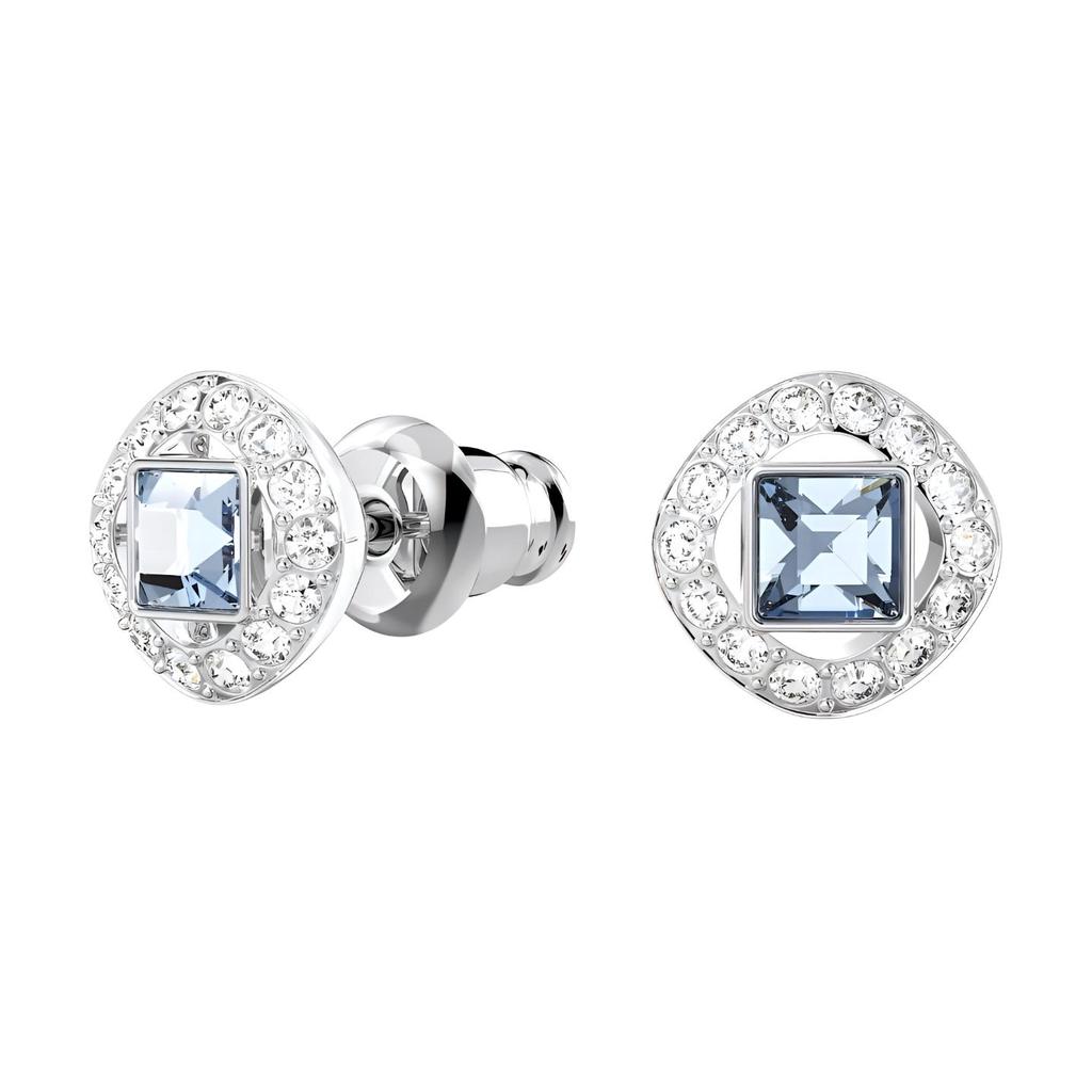 Swarovski Engelsquadrat geschliffene rhodiniert vergoldete Ohrringe Damenohrringe 5662143