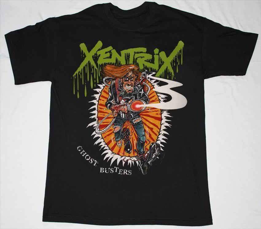 Xentrix Band Ghost Busters Tour Shirt Classic Black Unisex S-5XL E1596 L