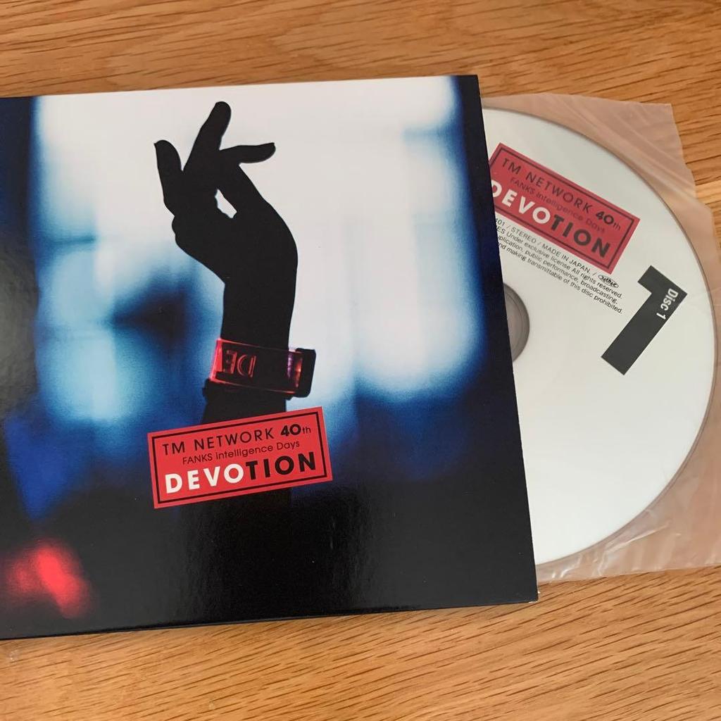 [USED] TM NETWORK 40th DEVOTION CD First Edition Bonus Blu-ray