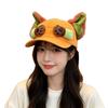 Stitch Nick Wilde Cartoon Baseball Cap With Sunshade For Kids And Teens